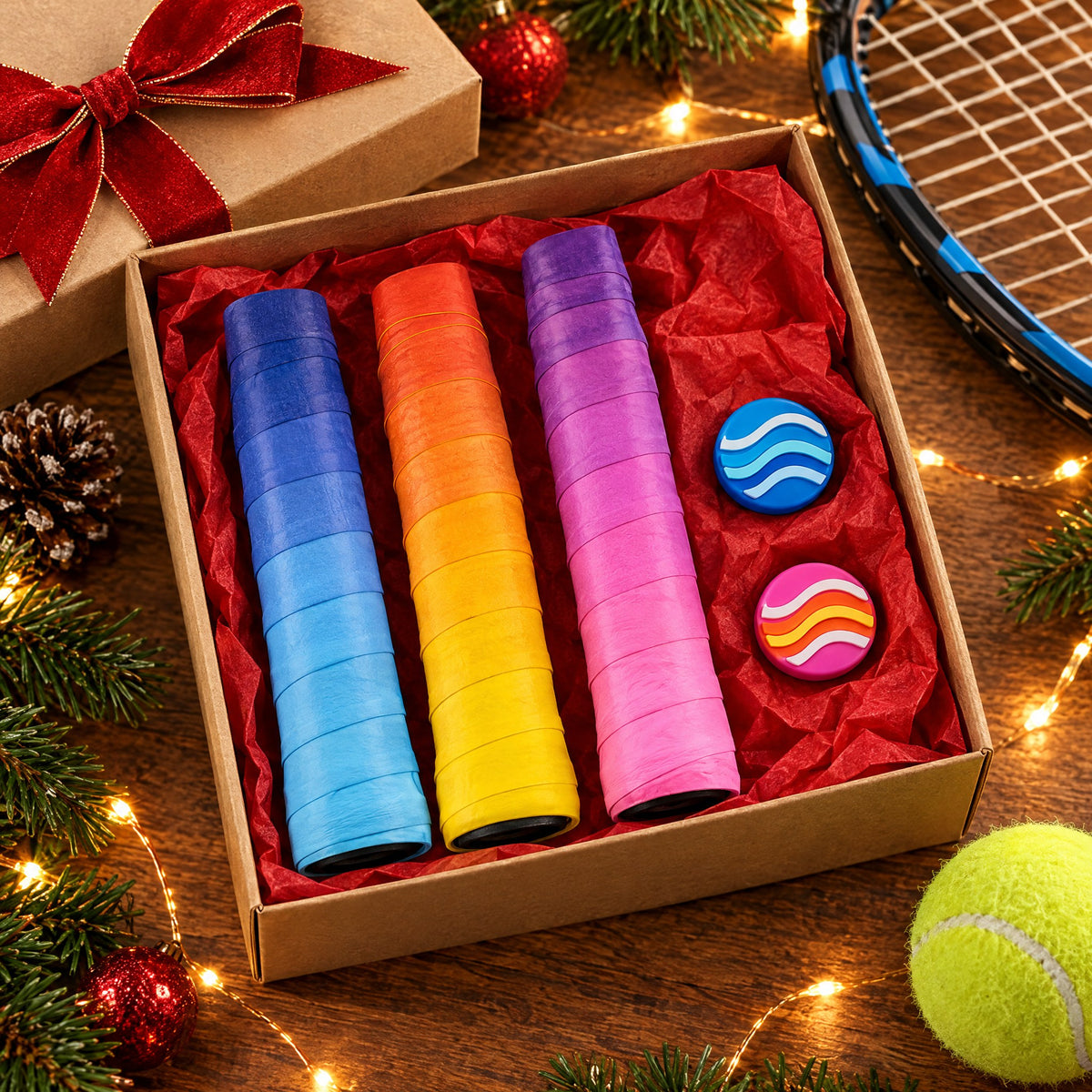 A gift that brightens their racket