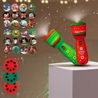 Christmas Projector Torch with 24 Festive Pictures – Kids' Toy