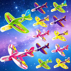30 Mini Glider Planes to Build, Party Bag Flying Toys for Kids