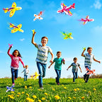 30 Mini Glider Planes to Build, Party Bag Flying Toys for Kids
