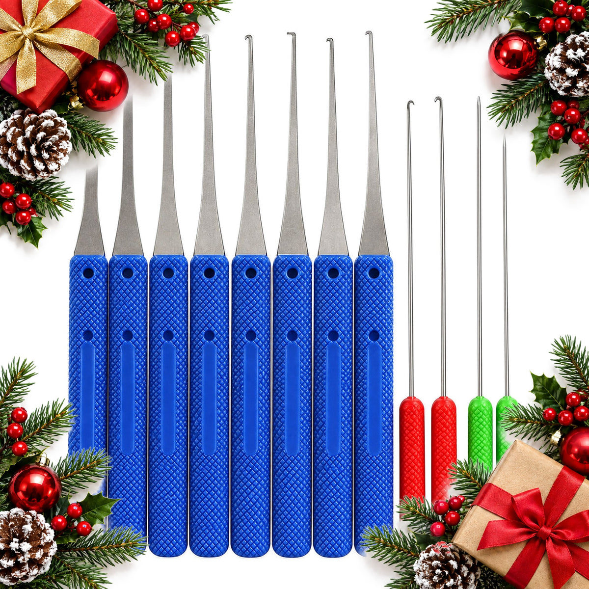 12 piece broken key extractor set for locks — Christmas stocking filler gift