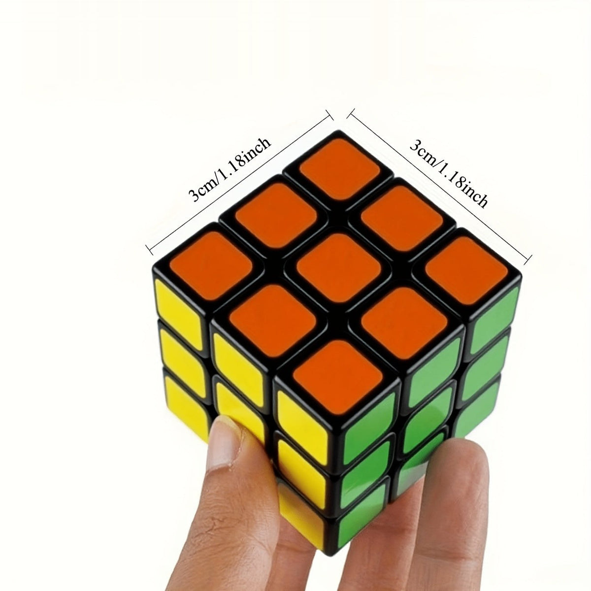 13 Mini 3x3 Puzzle Cubes, Pocket Brain Teasers for Stockings