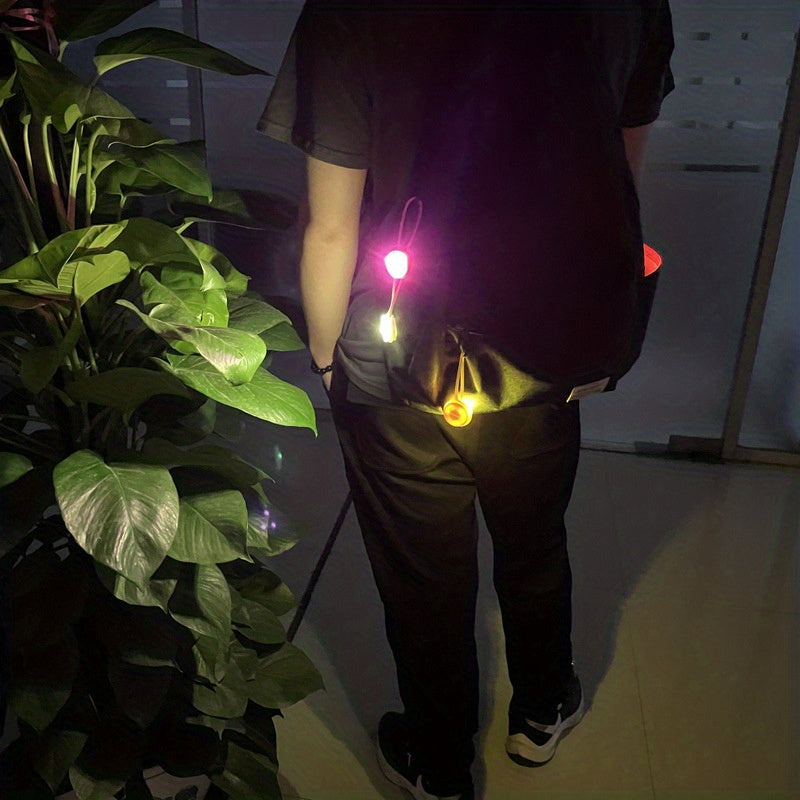 Silicone LED Bag Light – Clip-On Night Safety Light for Backpacks