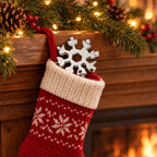 18-in-1 Snowflake Multi-Tool – Pocket Keyring Gadget Gift
