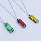 Mini Harmonica Necklace – Playable 4-Hole, 8-Note Pendant