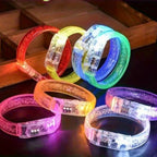 20 Light-Up Bubble Bracelets for Parties and New Year's Eve
