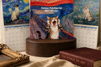 2027 Funny Cat Wall Calendar – Cats in Famous Paintings, 12 Months