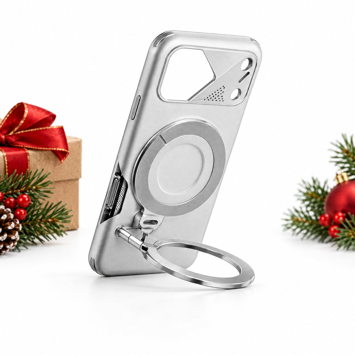 3-Axis 360° Rotating Magnetic Phone Ring Stand and Grip