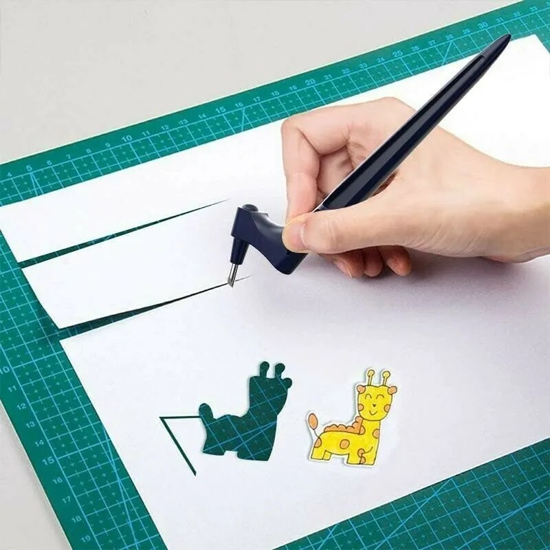 Cut shapes as easily as drawing them