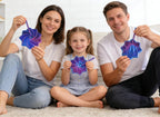 3D Printed Expanding Fidget Star – Pull and Twist Spiral Sensory Toy