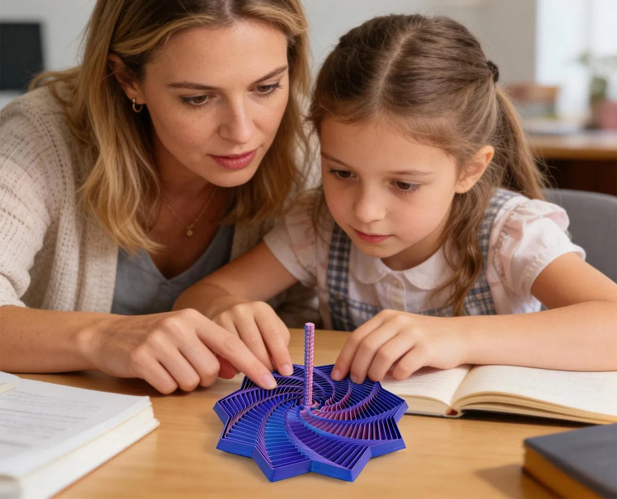 A calm fidget for homework and desks