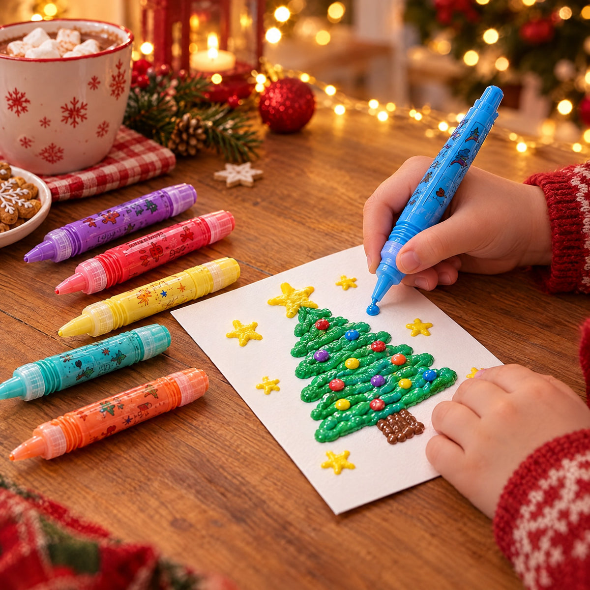 Draw it, heat it, watch it pop