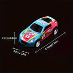 Mini Pull-Back Toy Cars Pack of 16 – Colourful Stocking Fillers