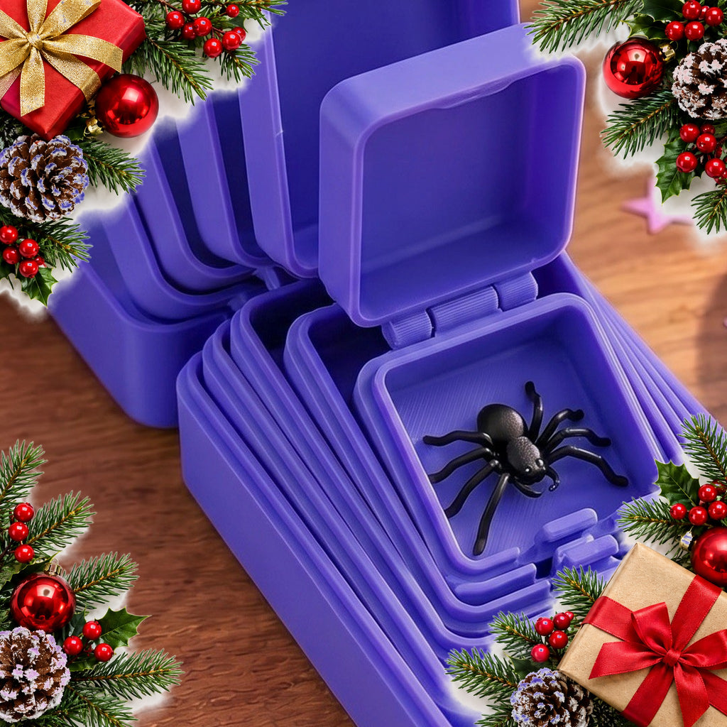 6 layer nesting prank gift box with a tiny surprise inside — Christmas stocking filler gift