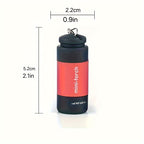 Mini USB Rechargeable Keyring Torch – Pocket Light in 13 Colours