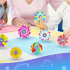Mini Rainbow Fidget Spinners – Party Pack of 6, 14 or 26