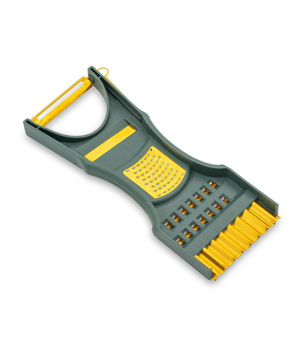 7-in-1 Vegetable Prep Tool: Peeler, Grater, Julienne and Slicer