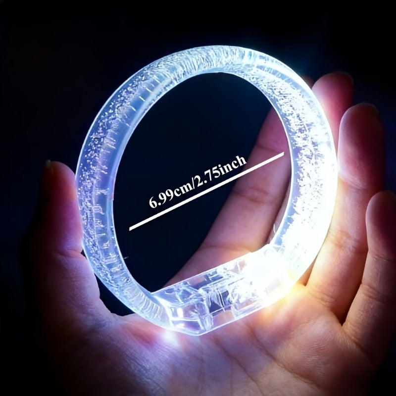 20 Light-Up Bubble Bracelets for Parties and New Year's Eve