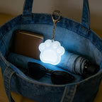 Paw or Star Purse Light Keyring, Touch Sensor, Rechargeable