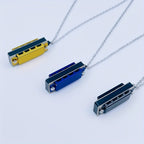 Mini Harmonica Necklace – Playable 4-Hole, 8-Note Pendant