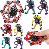 Chain Robot Fidget Spinners Pack of 12 – Shape-Shifting Toys