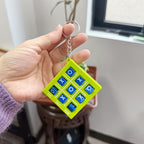 Mini Tic Tac Toe Keyring Games – Pack of 12 Pocket Games