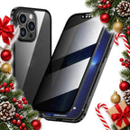 anti peek privacy phone case with magnetic metal frame — Christmas stocking filler gift
