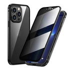 Anti-Peek Privacy Phone Case with Magnetic Metal Frame