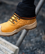 Anti-Stone Dual-Cuff Boot Socks for Work and Hiking