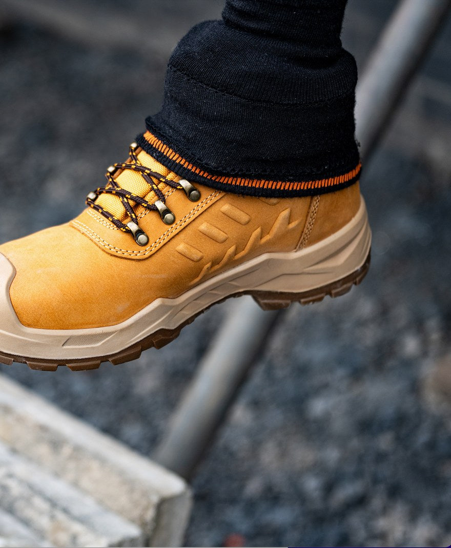 Anti-Stone Dual-Cuff Boot Socks for Work and Hiking