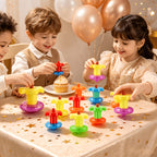 Spinning Tops Party Bag Set – 22 Tops with Push Launchers