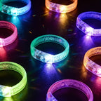 20 Light-Up Bubble Bracelets for Parties and New Year's Eve