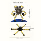 Chain Robot Fidget Spinners Pack of 12 – Shape-Shifting Toys