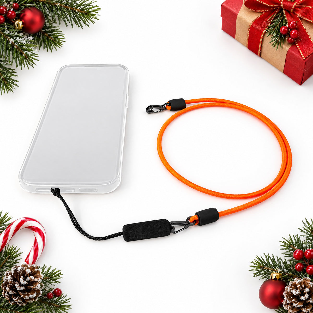 Bungee Phone Safety Tether – Clip Your Phone On, Never Drop It