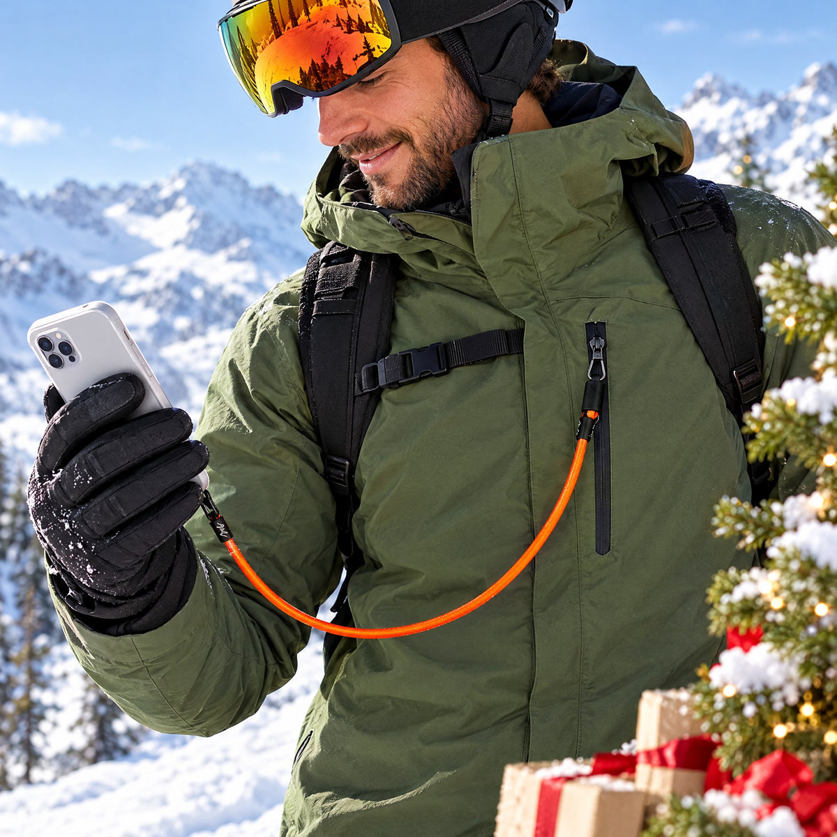 Bungee Phone Safety Tether – Clip Your Phone On, Never Drop It