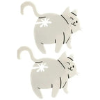 Cheeky Cat Bum Bag Clips, Pack of 2 – Funny Kitchen Gift for Cat Lovers