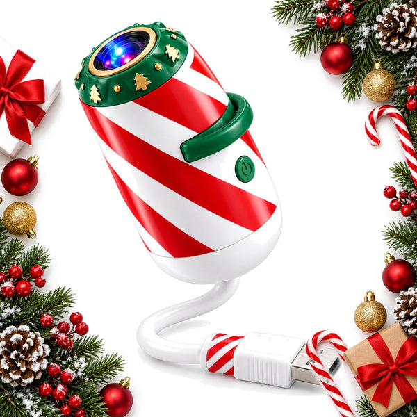 Christmas Car Projector Light with Festive Slides – USB Powered