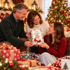 Christmas Gift Card Book – Spiral-Bound Holder for 12 Gift Cards