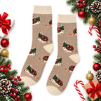christmas hedgehog bamboo socks soft festive stocking filler — Christmas stocking filler gift