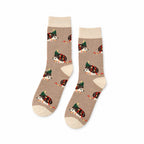 Christmas Hedgehog Bamboo Socks – Soft Festive Stocking Filler