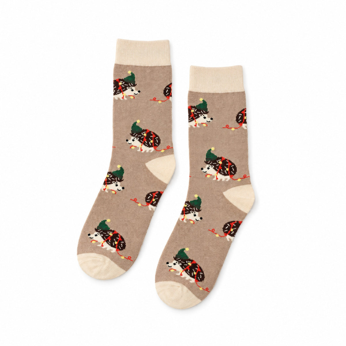 Christmas Hedgehog Bamboo Socks – Soft Festive Stocking Filler