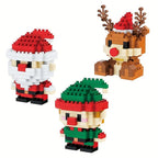 Christmas Mini Building Block Figures – Santa, Elf, Reindeer and More