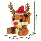 Christmas Mini Building Block Figures – Santa, Elf, Reindeer and More