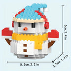 Christmas Mini Building Block Figures – Santa, Elf, Reindeer and More