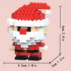 Christmas Mini Building Block Figures – Santa, Elf, Reindeer and More