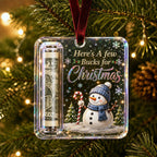 Christmas Money Holder Ornament – Hang a Cash Gift on the Tree