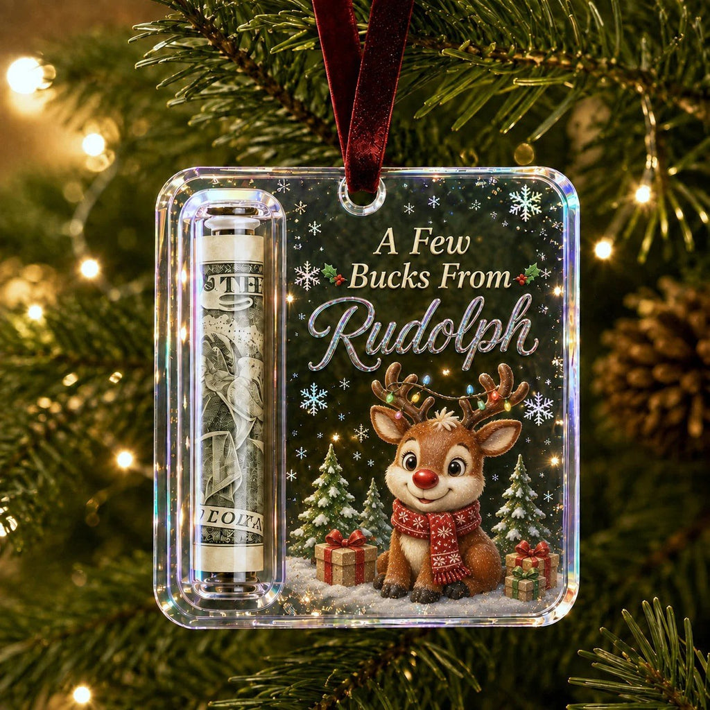 Christmas Money Holder Ornament – Hang a Cash Gift on the Tree