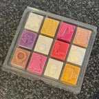 Christmas Wax Melts Gift Set – 12 Festive Scents in One Clamshell