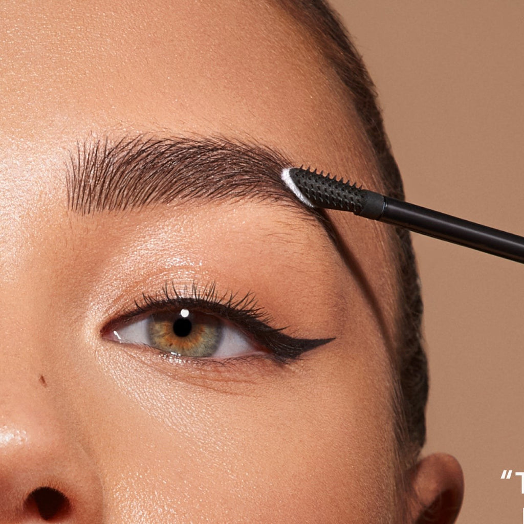 Clear Brow Lamination Gel with Two-Sided Applicator, Waterproof Hold