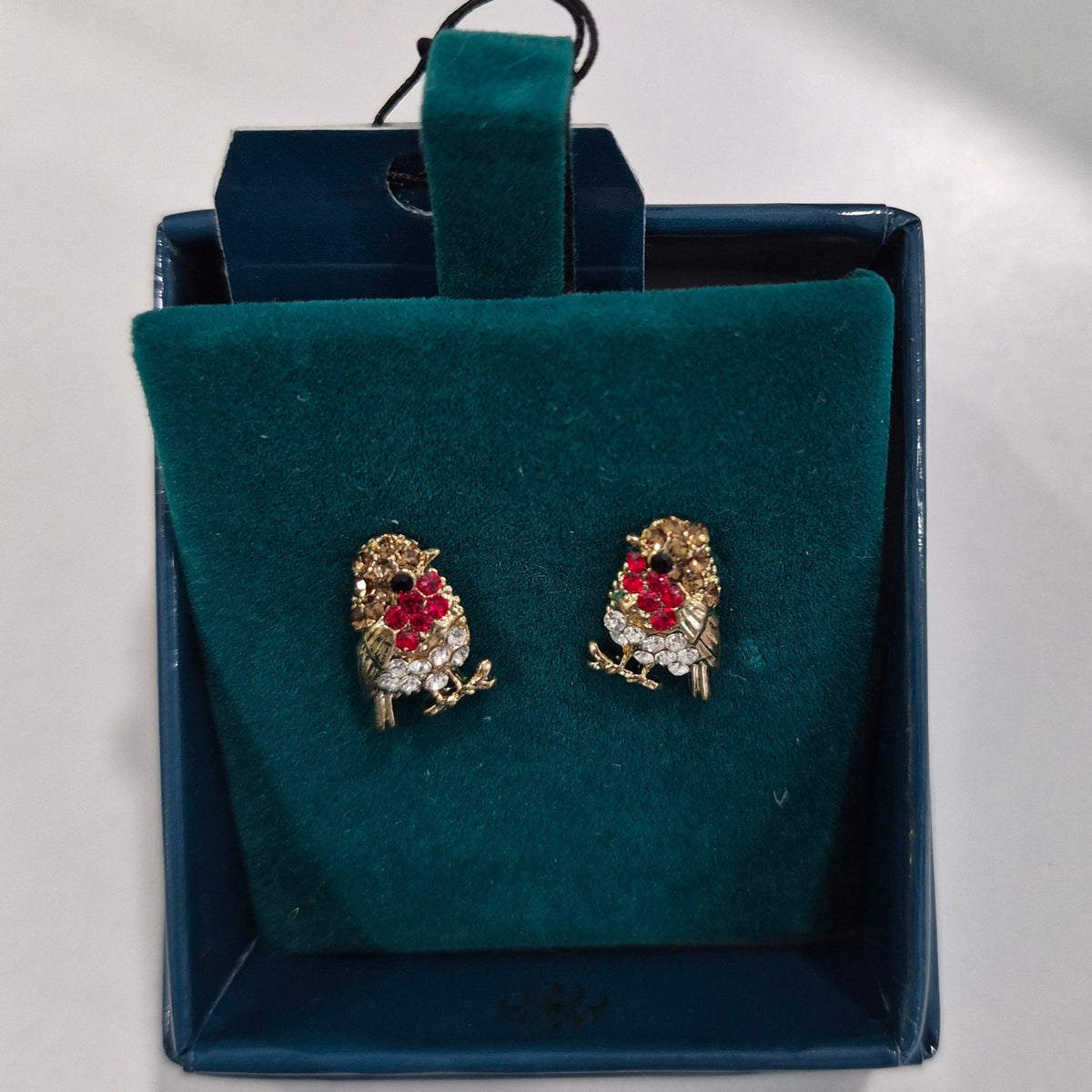 Red, clear and amber stones